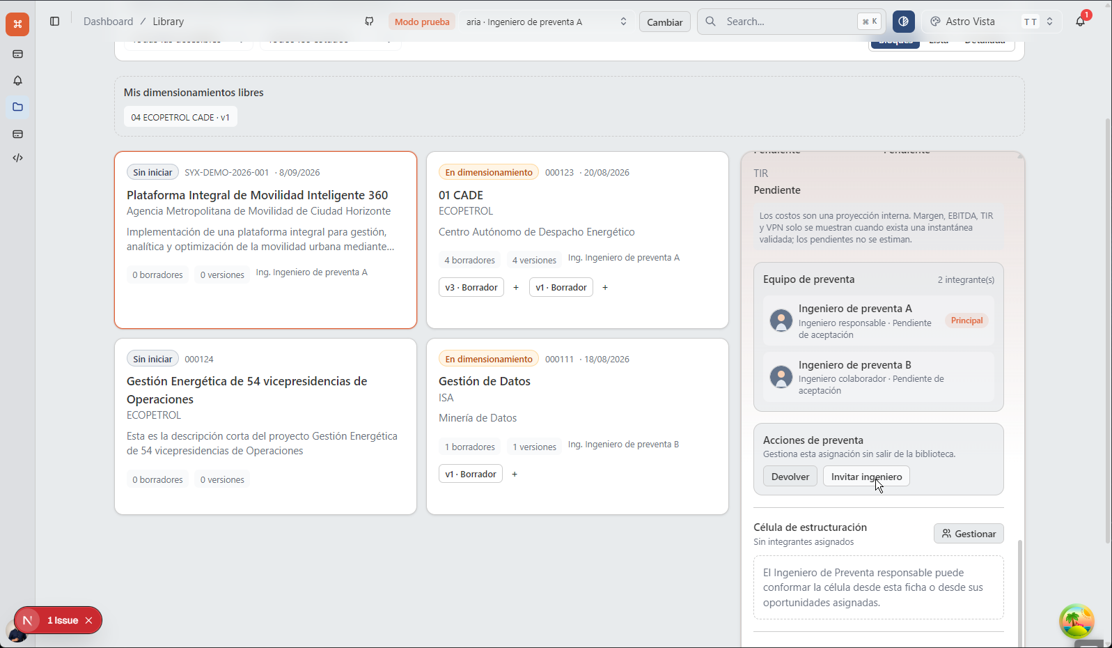 Syxflow Biblioteca de Oportunidades y Licitaciones