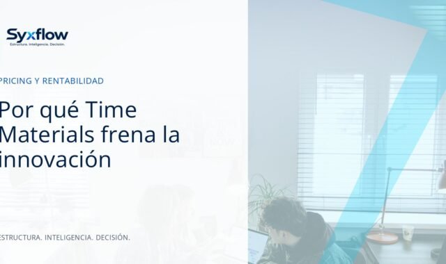 Especialistas en finanzas corporativas y directores de ingeniería negociando modelos de precios basados en valor en una oficina luminosa